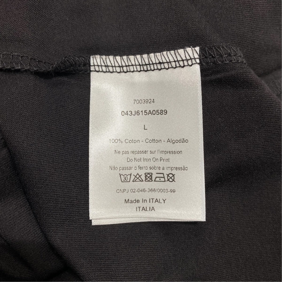 アトリエロゴTシャツ043J615A0589