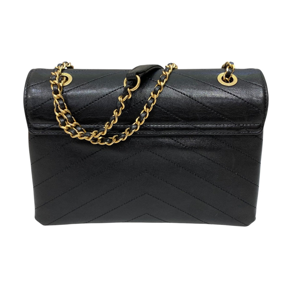 CHANEL(シャネル) シェブロンVステッチチェーンショルダーバッグ 2590