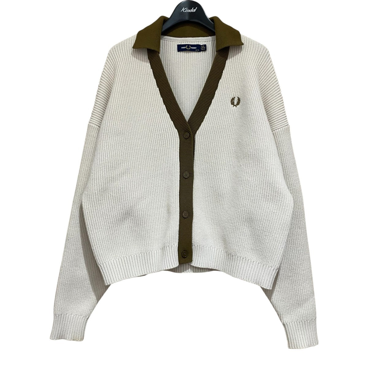 Ribbed Collar CardiganカーディガンF7248