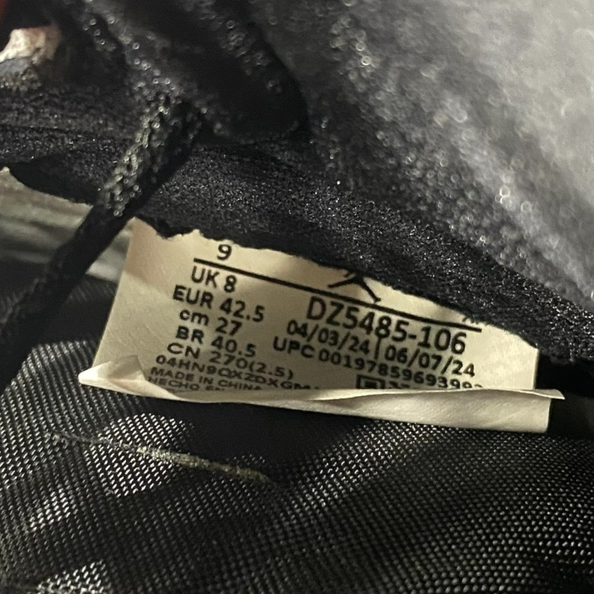 25SSAIR JORDAN 1 RETRO HIGH OGDZ5485-106