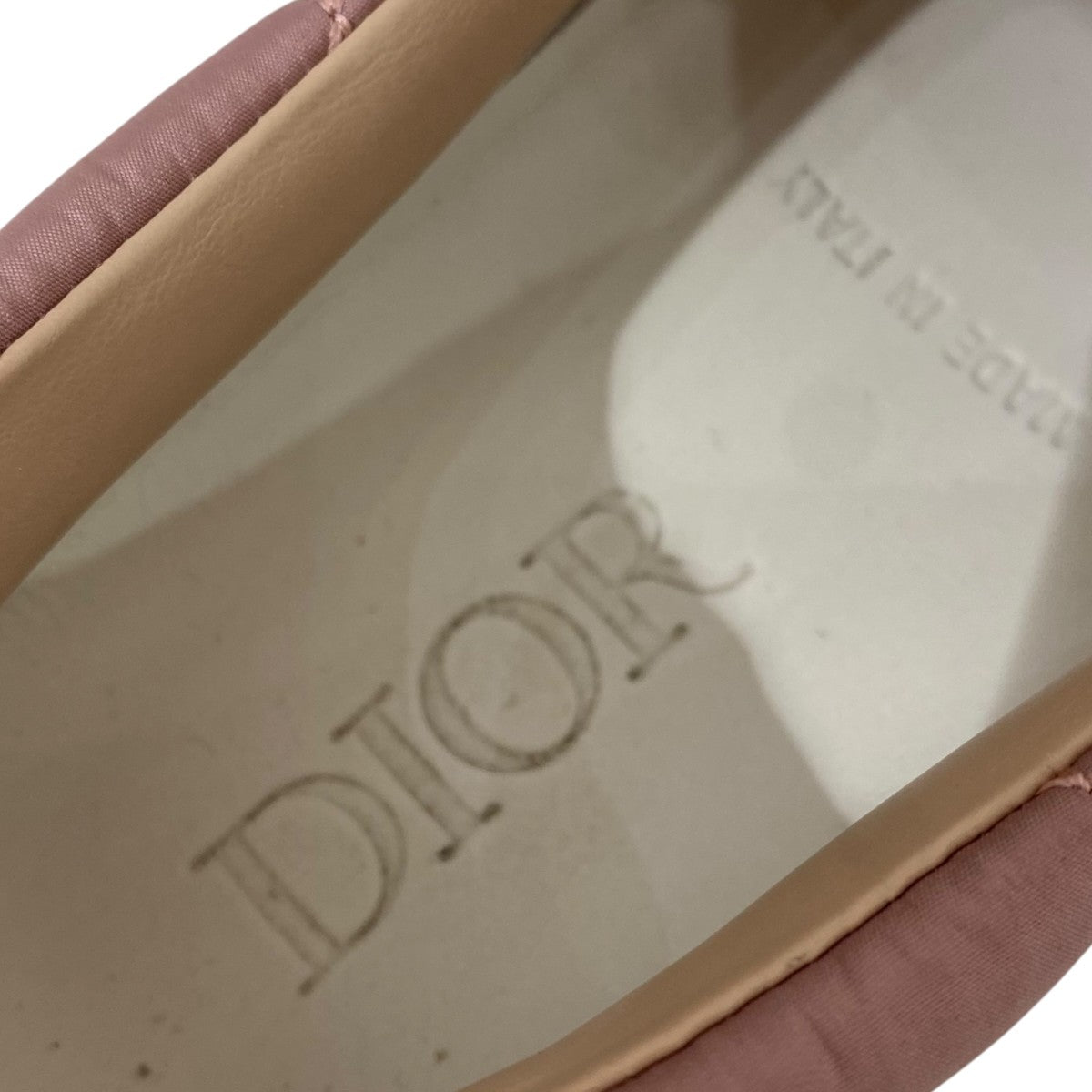 キッズ カナージュレザー×ファブリックスリッポン