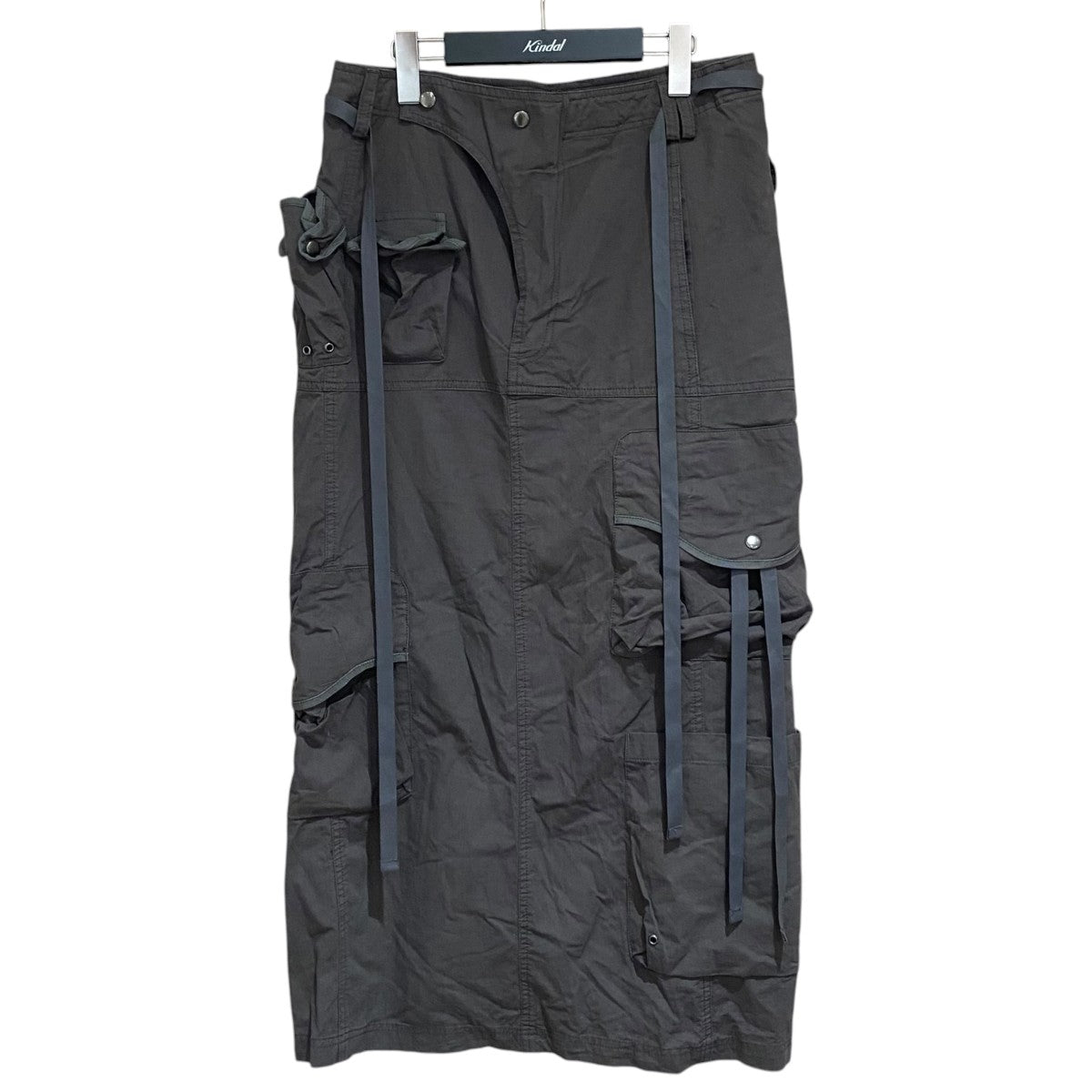 STRAP CARGO MAXI SKIRT