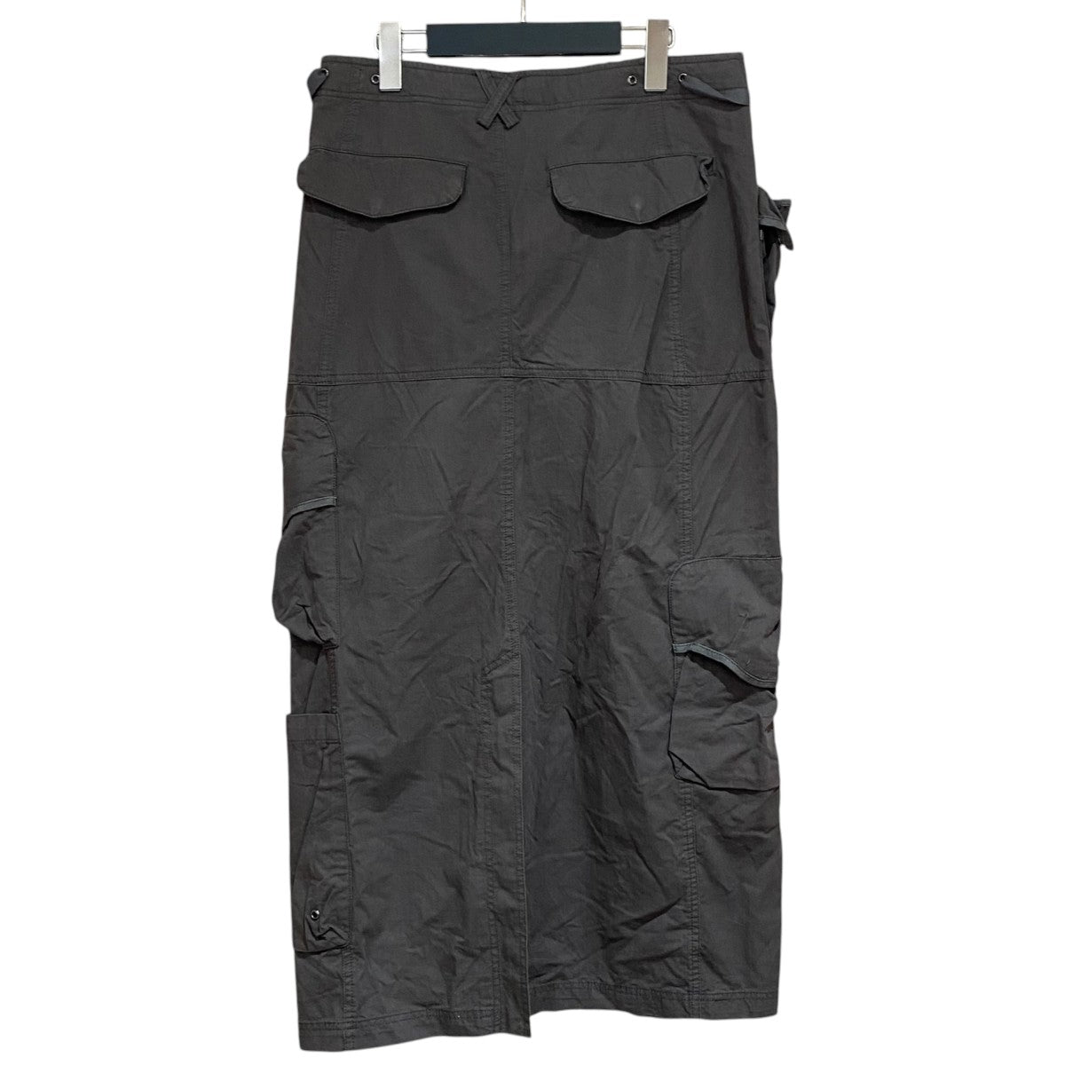 STRAP CARGO MAXI SKIRT