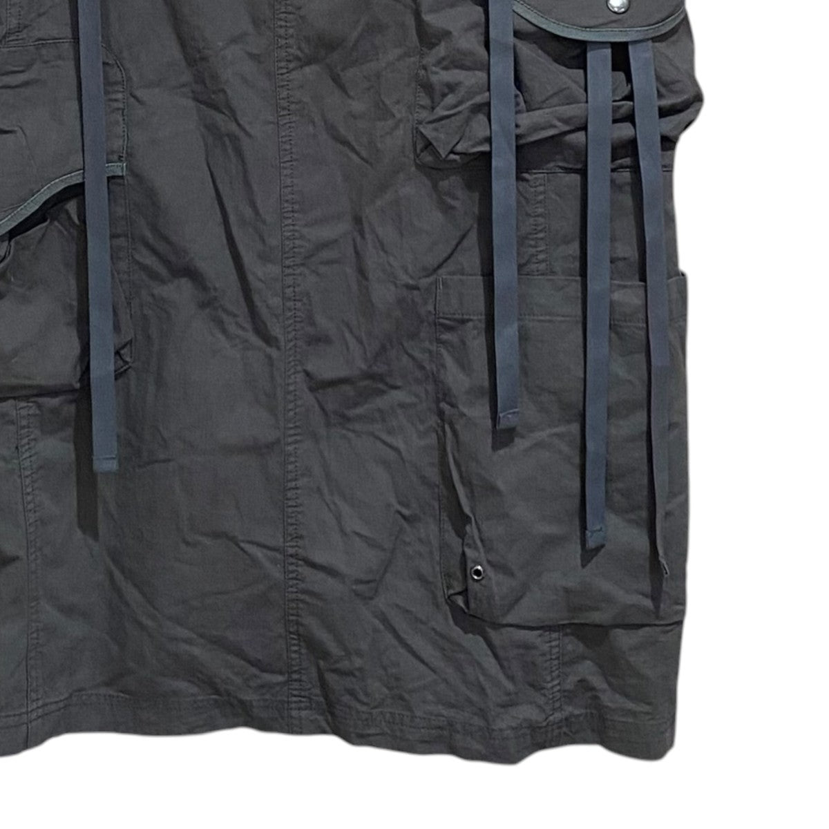 STRAP CARGO MAXI SKIRT