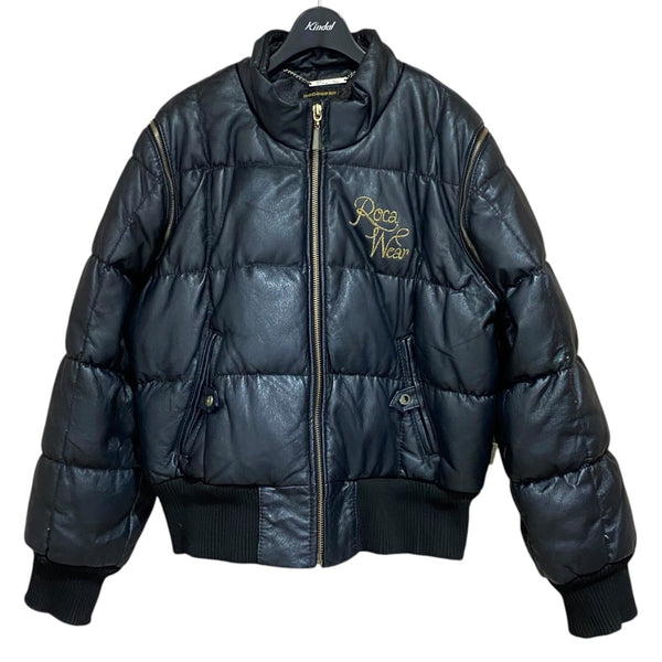 ROCA WEAR レザージャケット 革ジャン ROCA WEAR(ロカウェア) レザージャケット ブラック サイズ XL｜【公式