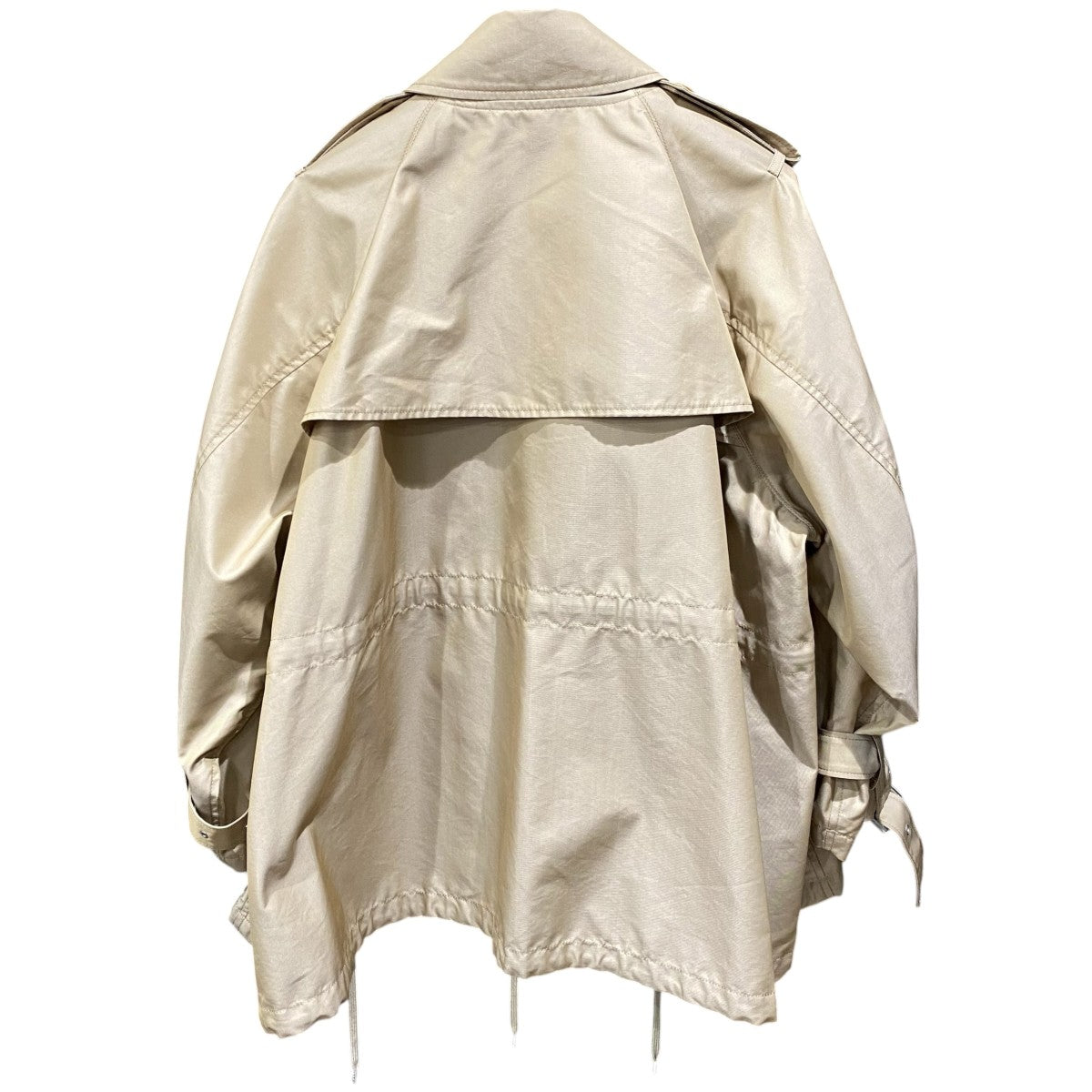 Giza cotton short trench coatS26SS-OT04