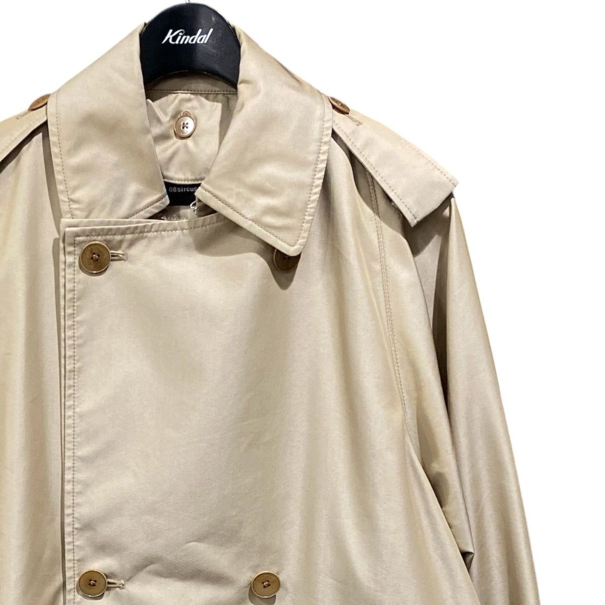 Giza cotton short trench coatS26SS-OT04