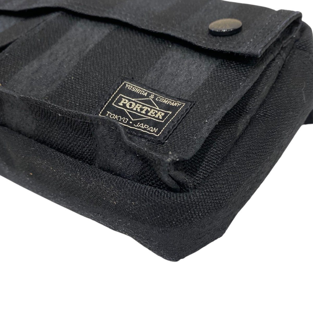 PORTER TANGO BLACK WAIST BAGボディーバッグ