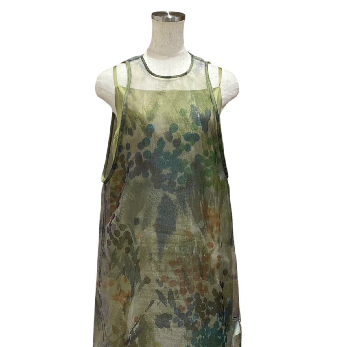STAMP ART LAYERED DRESS0125105931050