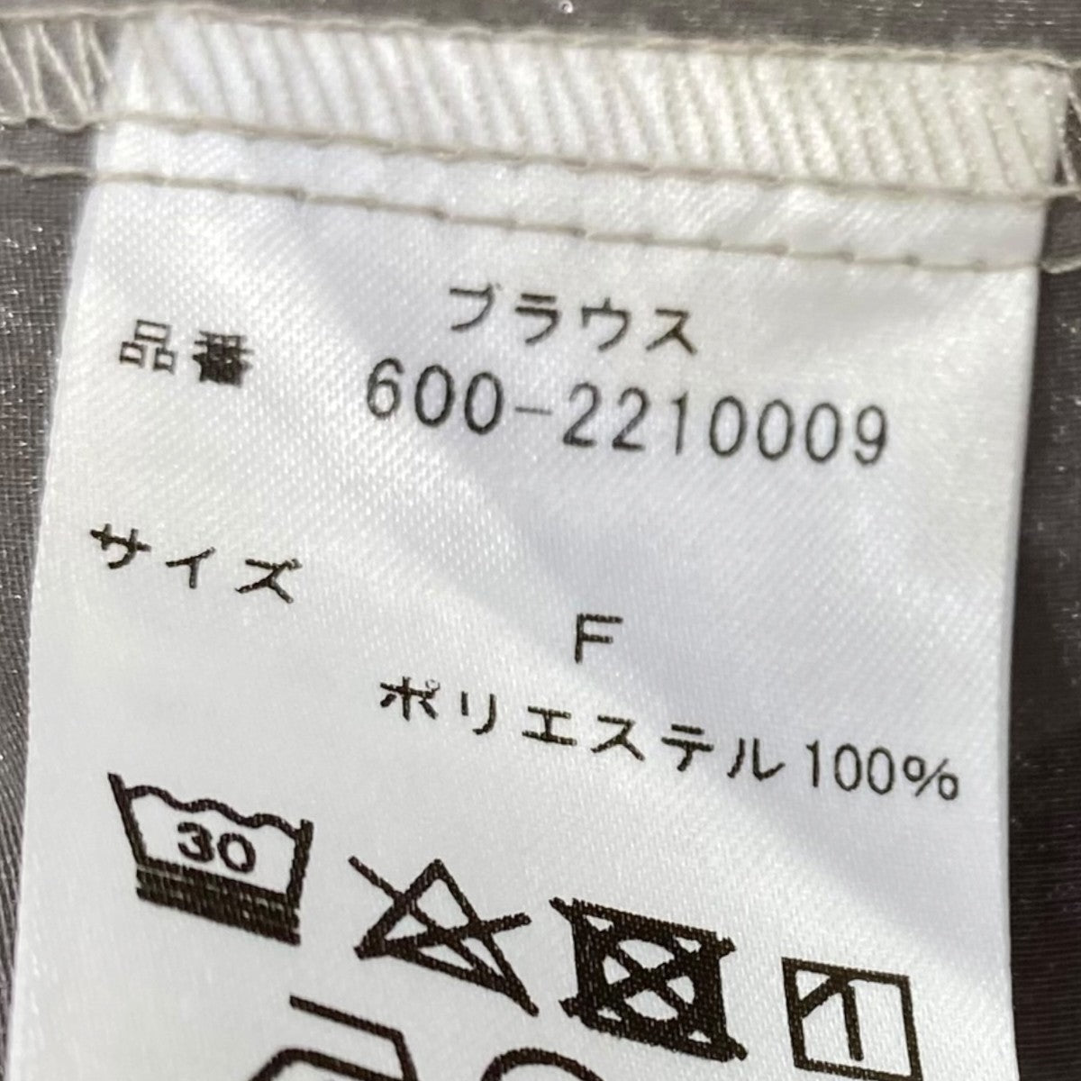 オーガンジーブラウス600-2210009
