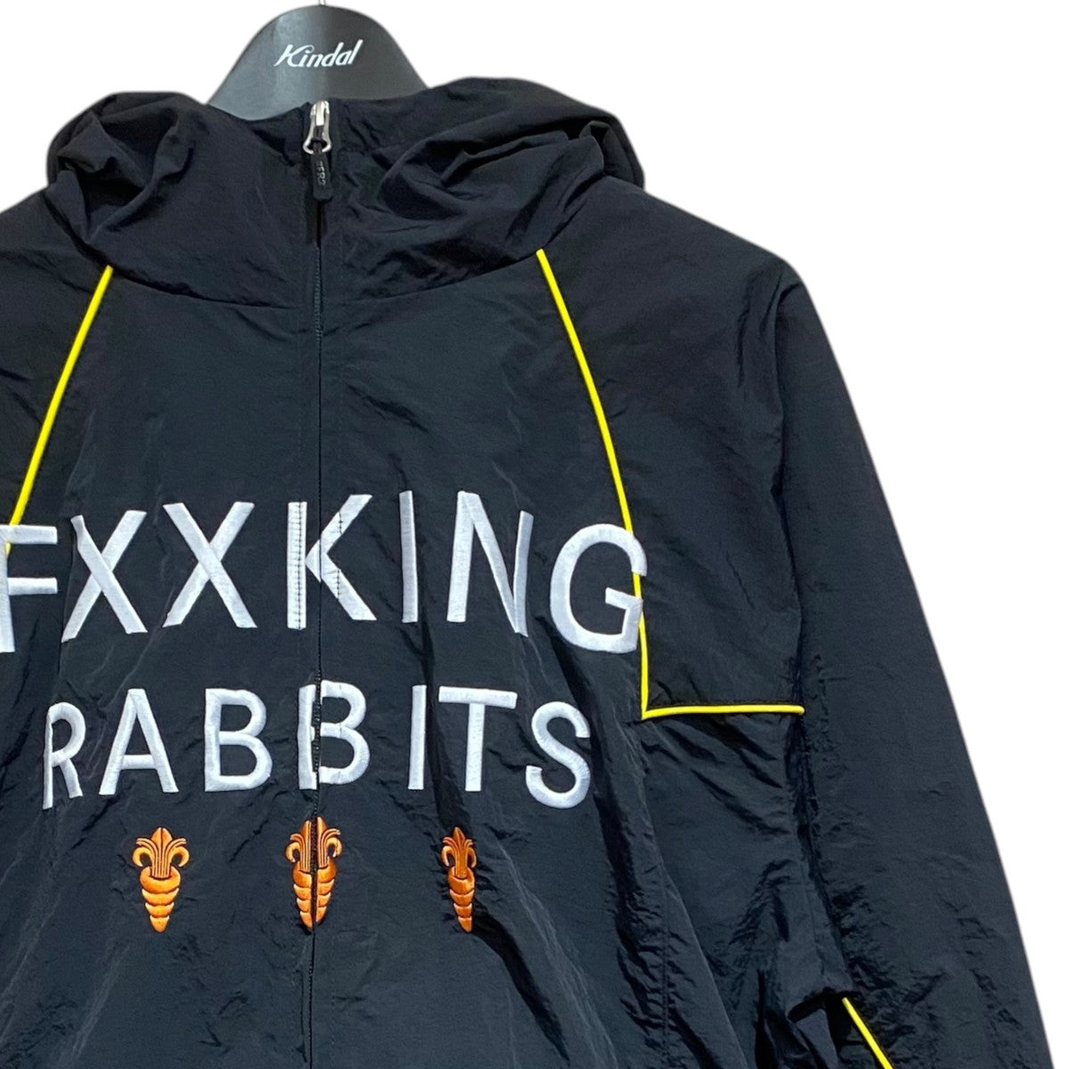 FR2 Made In Love Warm Up JacketナイロンジャケットFRJ241 古着・中古-3枚目のアイテム画像