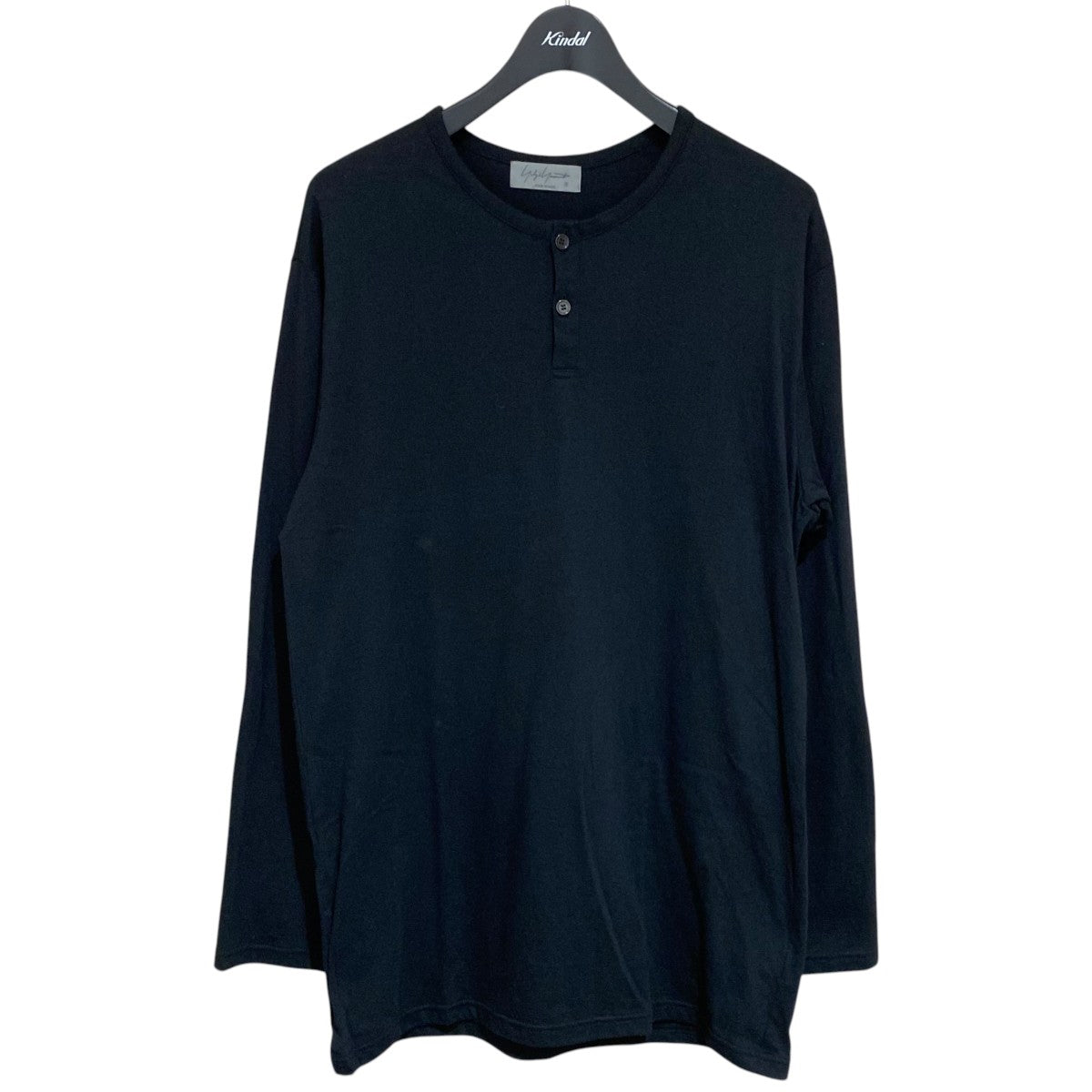 26AWCOTTON SINGLE JERSEY HENRY NECK LONG SLEEVE POHW-T40-087 30/-