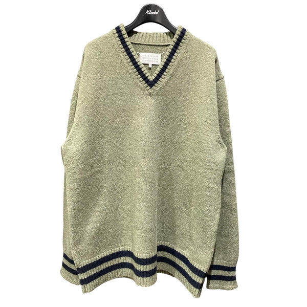 Maison Margiela メゾンマルジェラ　Vネックニット Maison Margiela(メゾンマルジェラ) VネックニットS50HA1027 S50HA1027