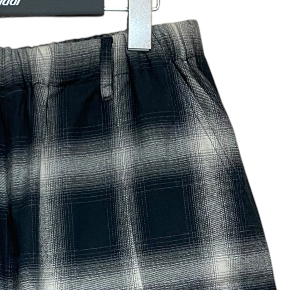 ショートパンツ　ORGANIC COTTON FLANNEL CHECK CARGO SP