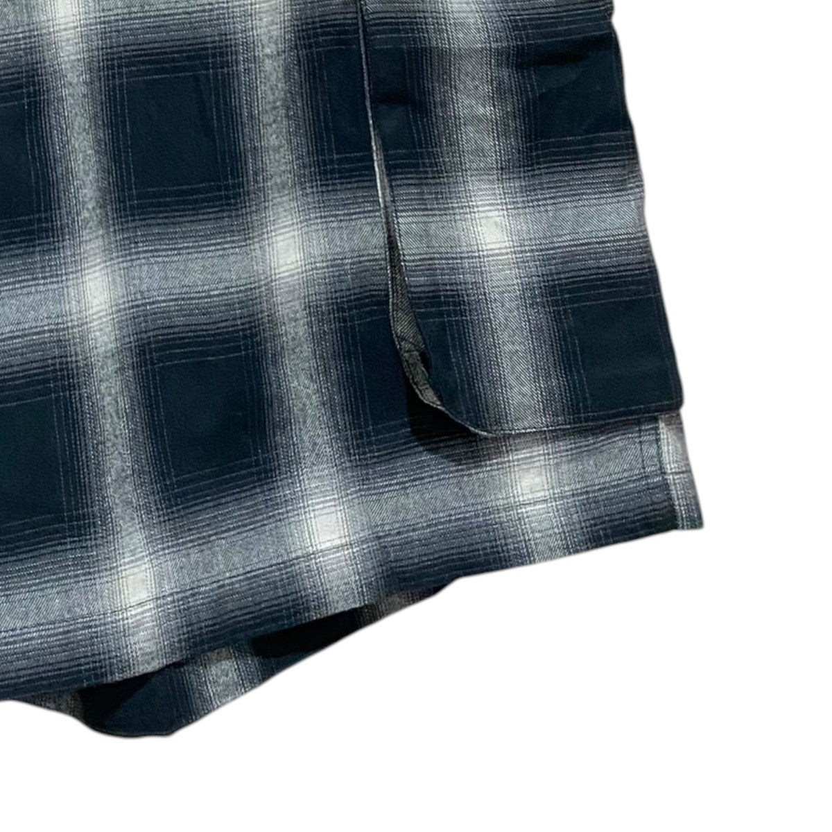 ショートパンツ　ORGANIC COTTON FLANNEL CHECK CARGO SP