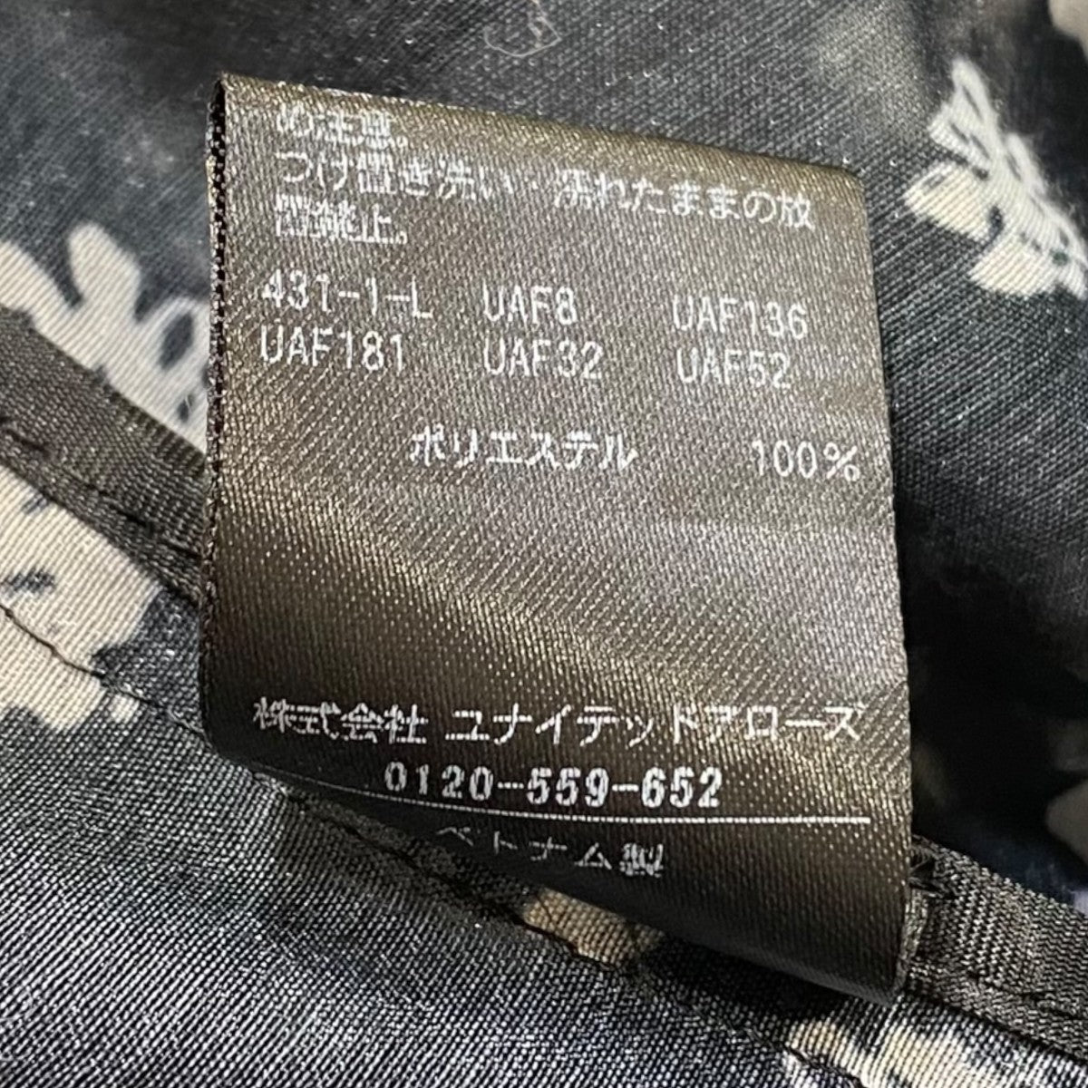 UNITED ARROWS バンドカラー総柄ブラウス1511-1-620003 古着・中古-5枚目のアイテム画像