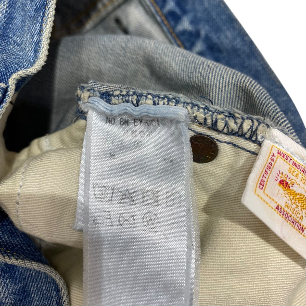 BATONER デニムパンツ 古着・中古-5枚目のアイテム画像