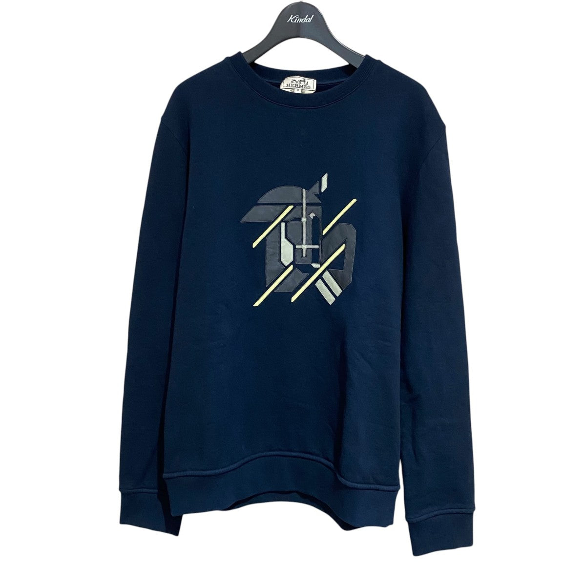 HERMES ロゴスウェット 古着・中古-1枚目のアイテム画像