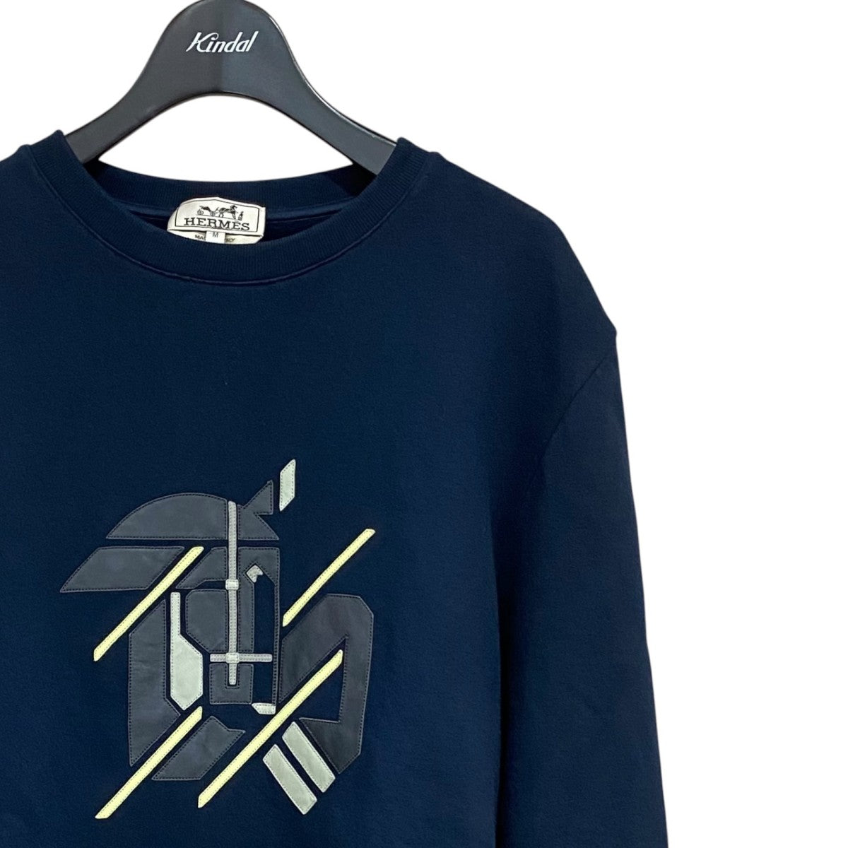 HERMES ロゴスウェット 古着・中古-3枚目のアイテム画像