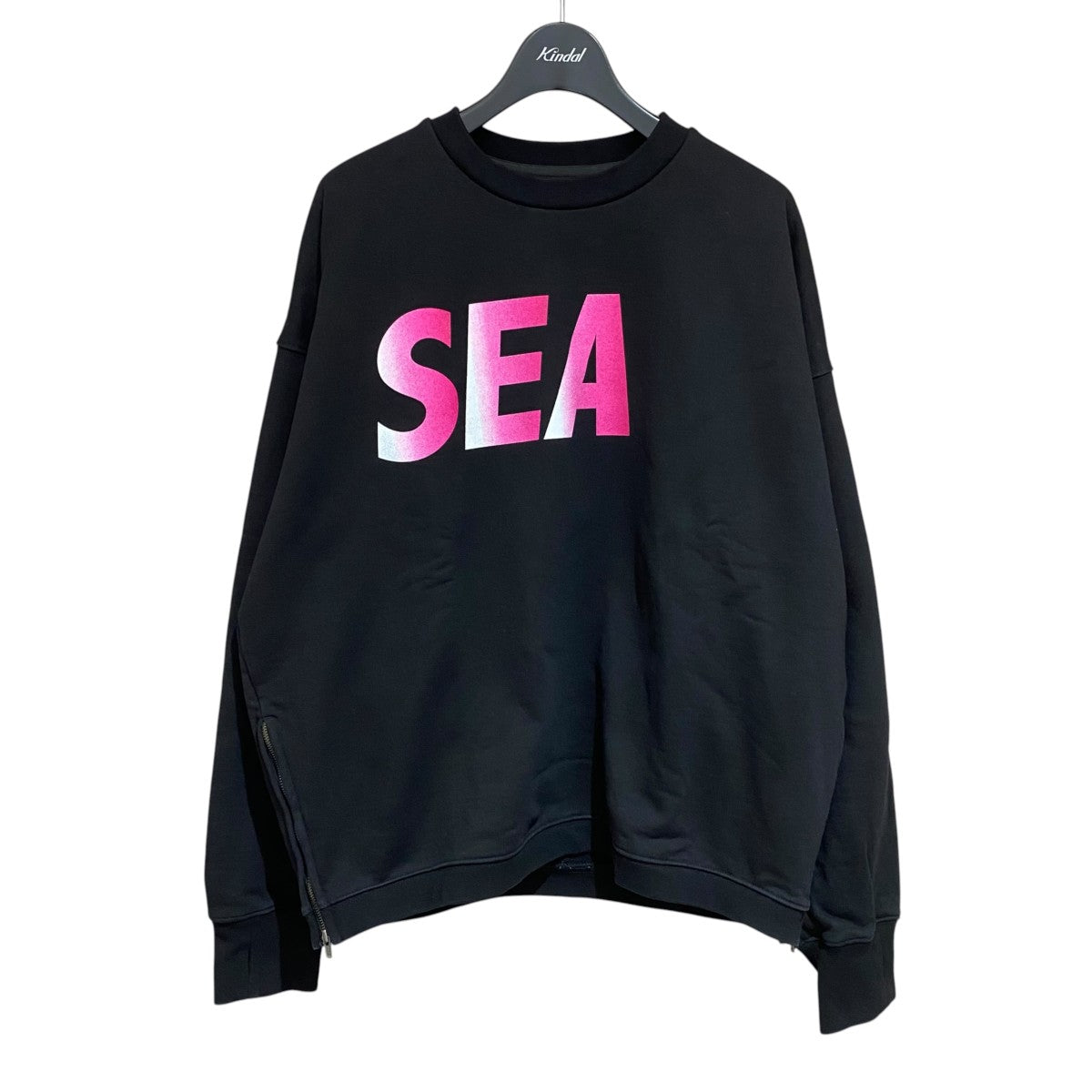 WIND AND SEA サイドジップスウェット 古着・中古-1枚目のアイテム画像