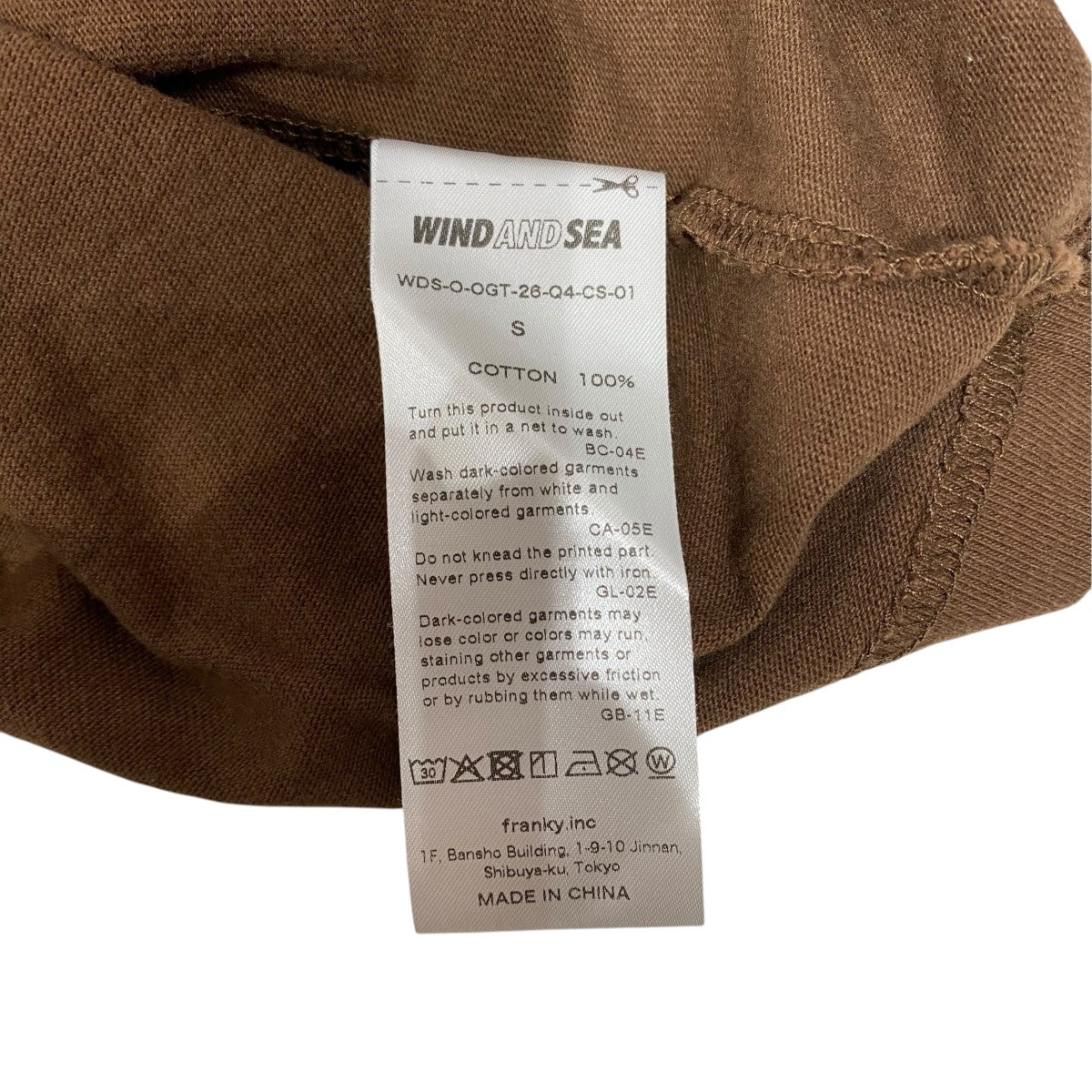 WIND AND SEA WDS-O-OGT-26-Q4-CS-01 OG S/S TEE 古着・中古-5枚目のアイテム画像