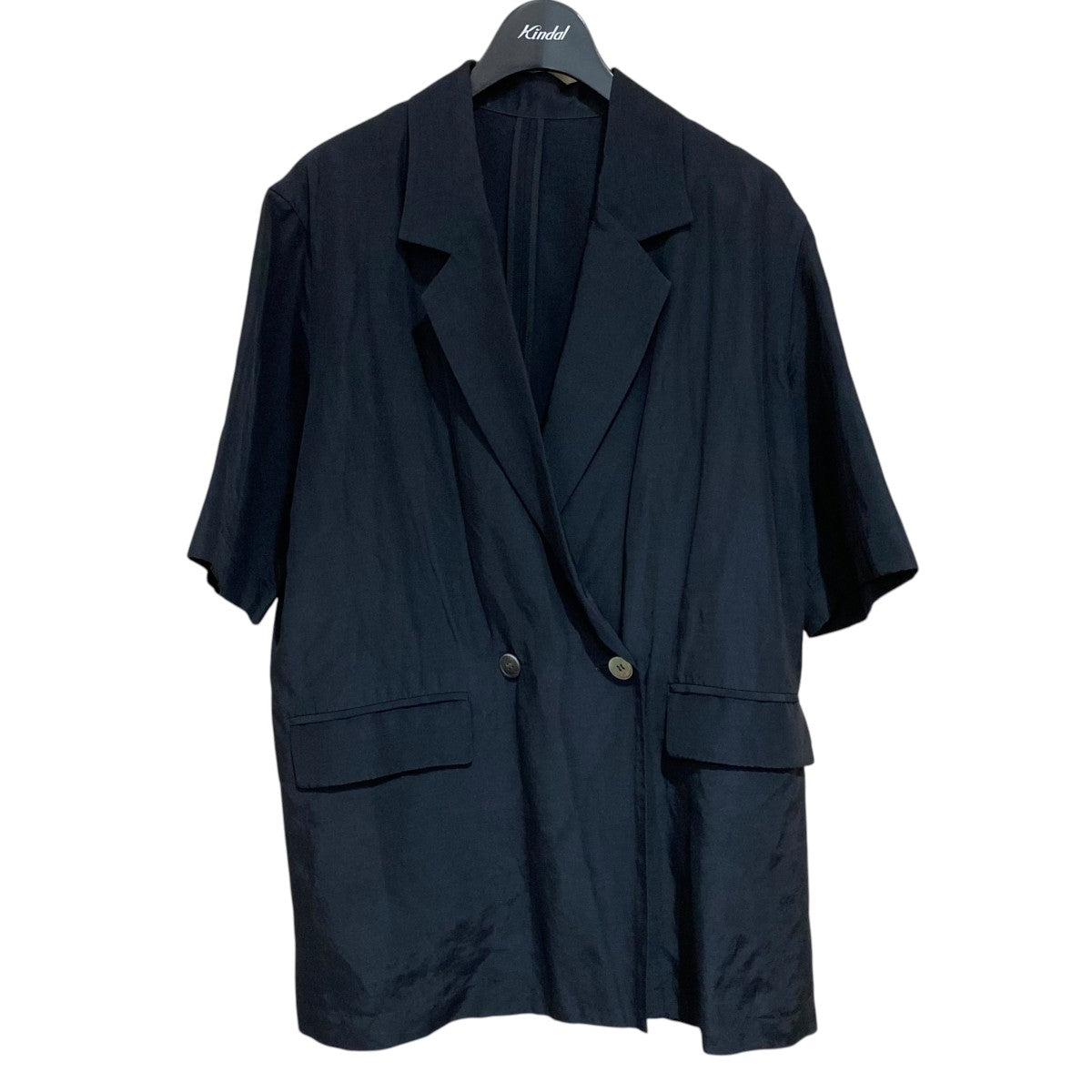 Adam et Rope 参考定価29，700円キュプラリネンMIXハーフスリーブジャケットGAV-06040 古着・中古-1枚目のアイテム画像
