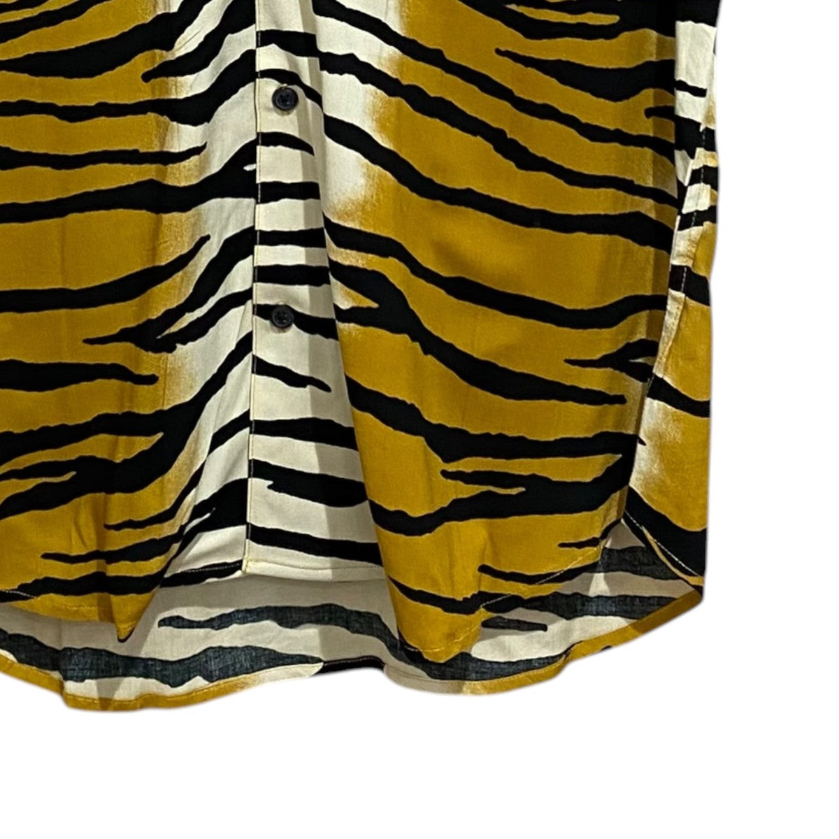 Supreme 半袖シャツ Tiger Stripe Rayon Shirt 古着・中古-4枚目のアイテム画像