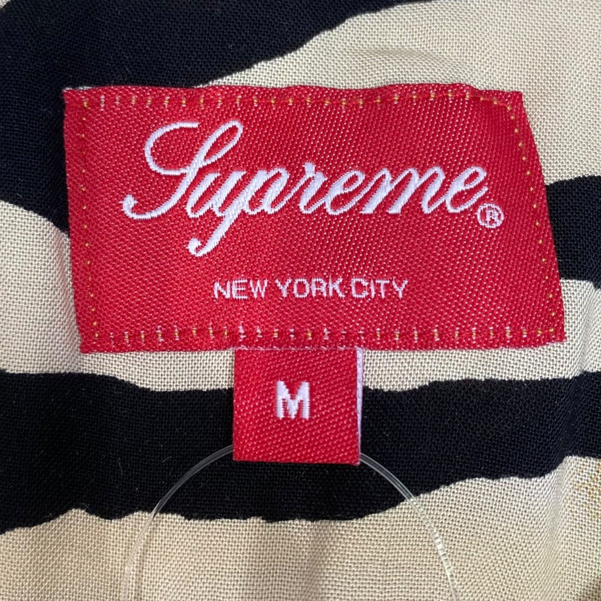 Supreme 半袖シャツ Tiger Stripe Rayon Shirt 古着・中古-5枚目のアイテム画像