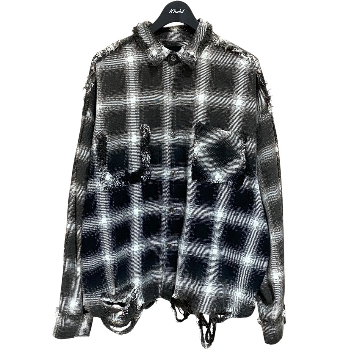 FR(13)NDS BlastCheck Shirt26S-SHL209-RF 古着・中古-1枚目のアイテム画像