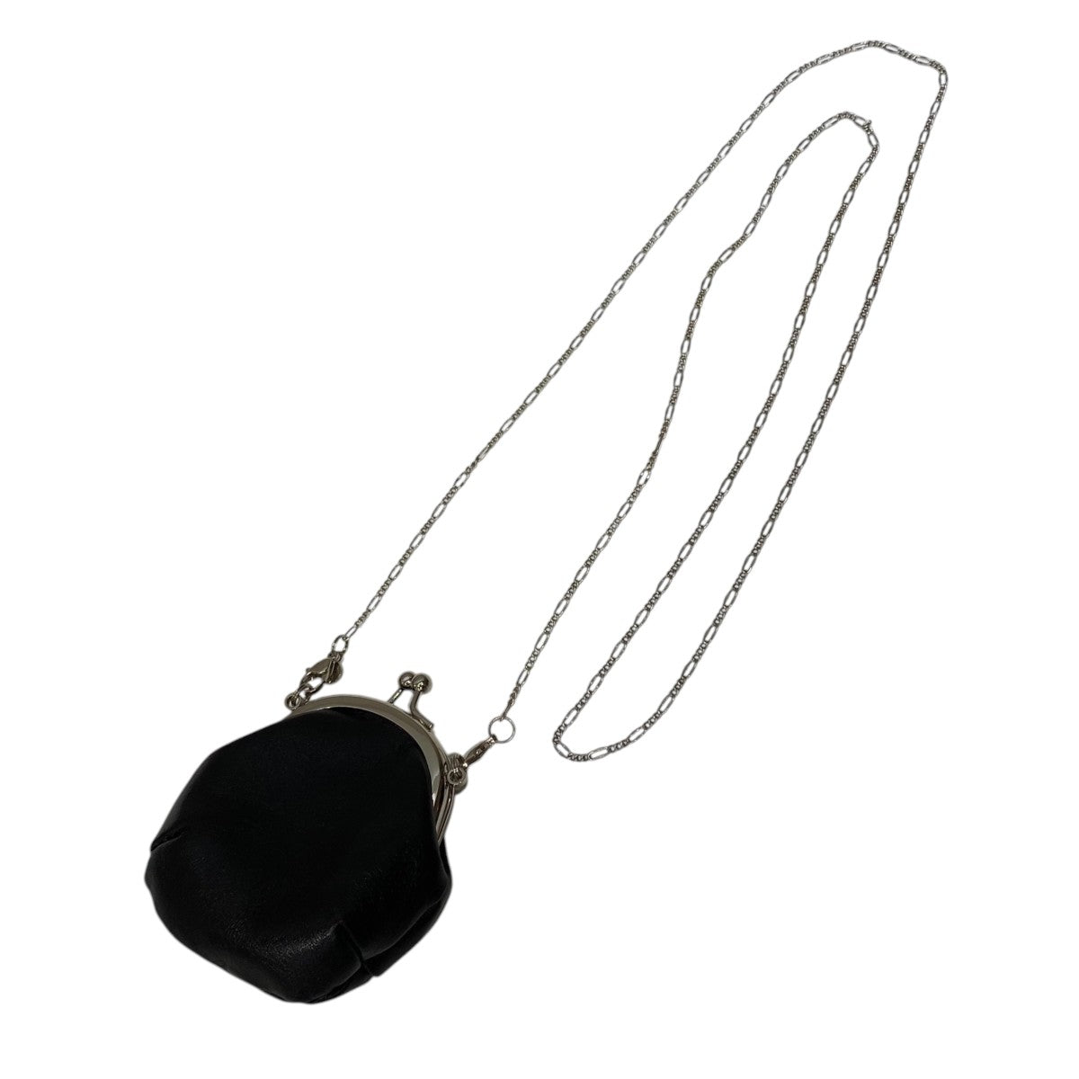 Y’s コインケース SEMI-GLOSS SMOOTH LEATHER CLASP NECKLACESYA-A04-714 古着・中古-1枚目のアイテム画像