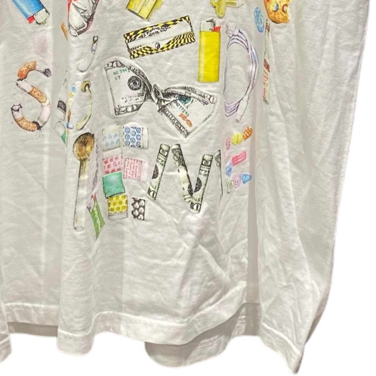 Supreme Trash tee23SS 古着・中古-4枚目のアイテム画像