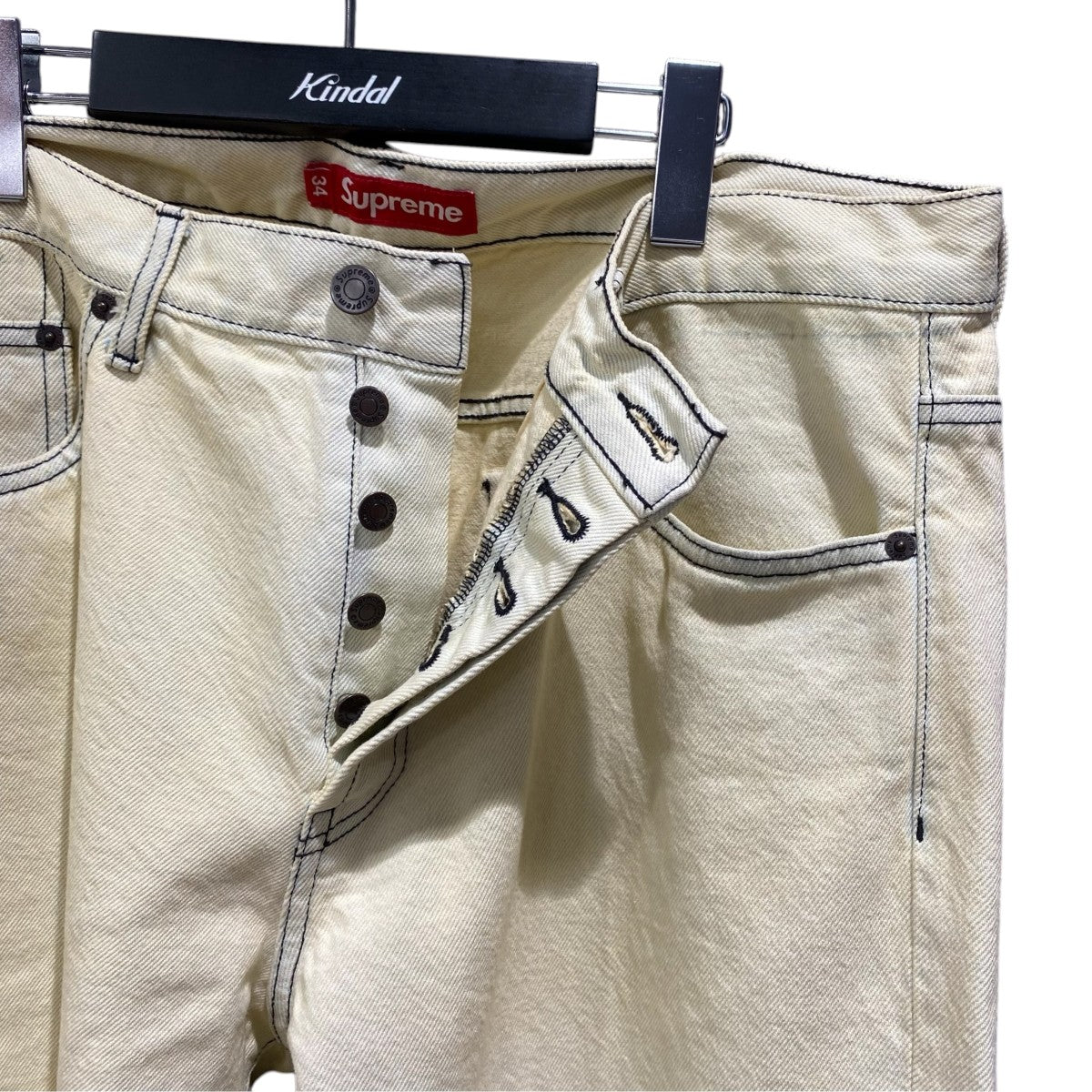 Supreme コットン デニムパンツ 古着・中古-2枚目のアイテム画像