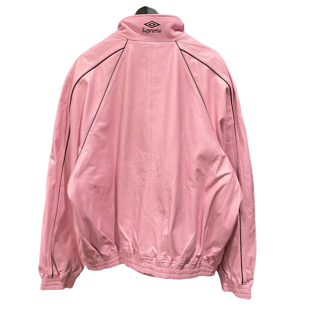 Supreme×UMBRO Leather Track Jacket 古着・中古-2枚目のアイテム画像