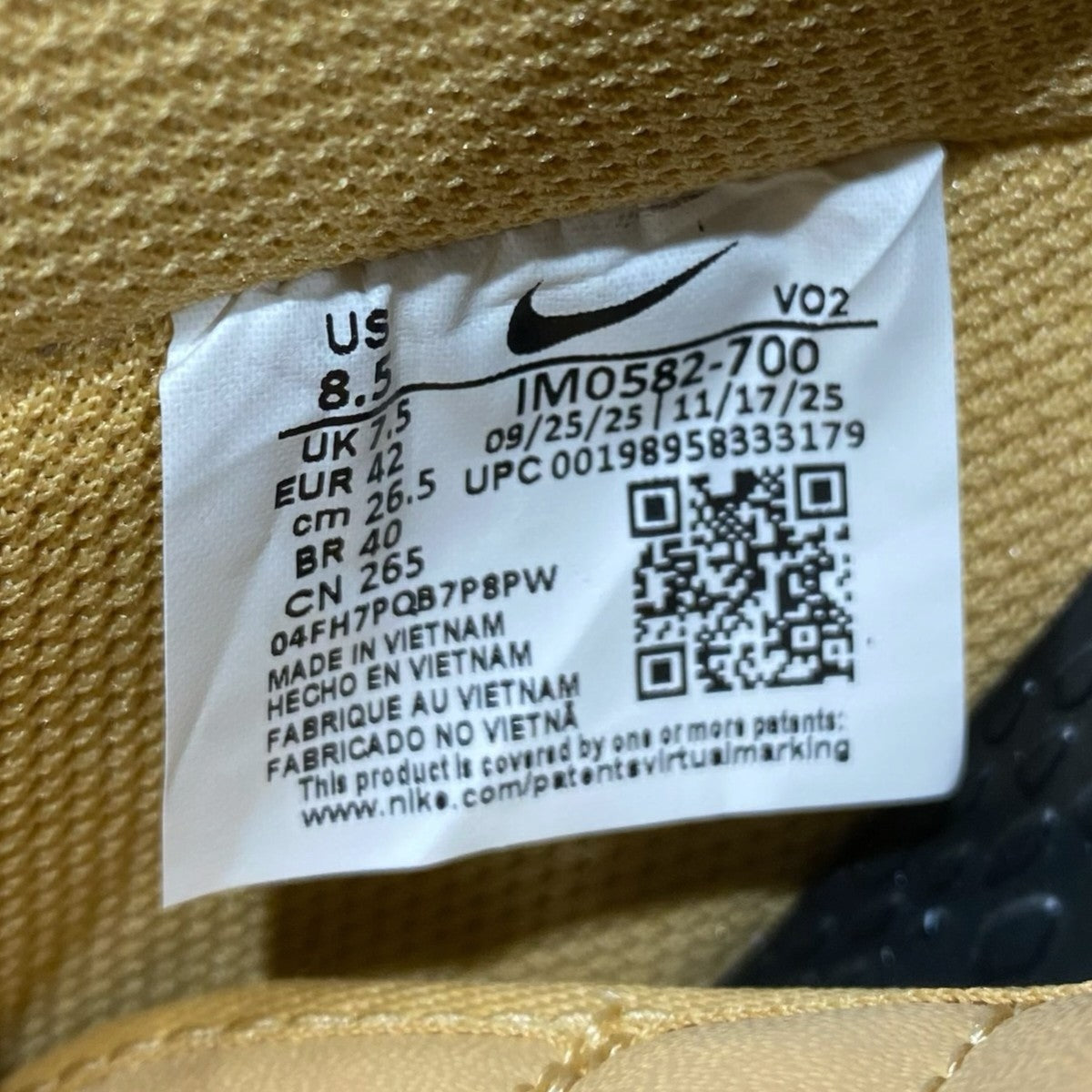 AIR FORCE 1 LOW PROTROIM0582-700