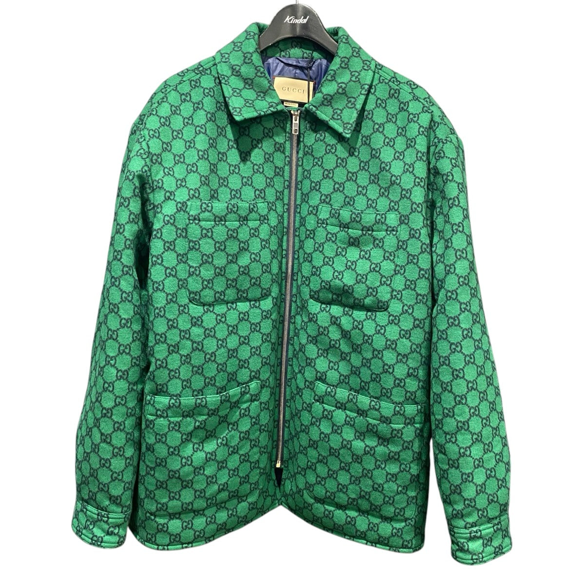 GUCCI フランネルシャツブルゾン770330 古着・中古-1枚目のアイテム画像