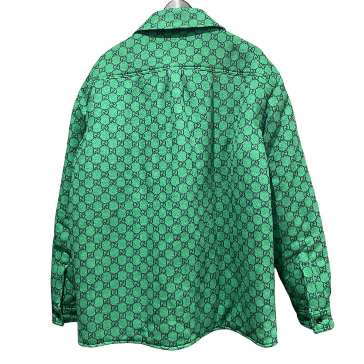 GUCCI フランネルシャツブルゾン770330 古着・中古-2枚目のアイテム画像