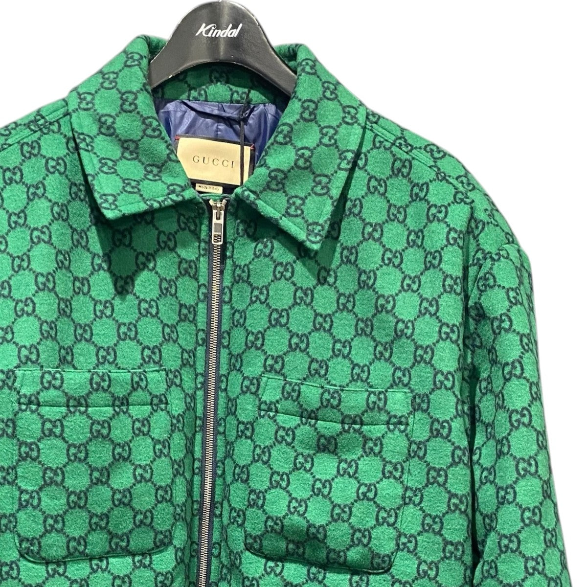 GUCCI フランネルシャツブルゾン770330 古着・中古-3枚目のアイテム画像