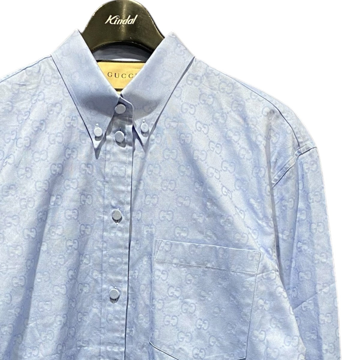 GUCCI GG総柄シャツ752764 古着・中古-3枚目のアイテム画像