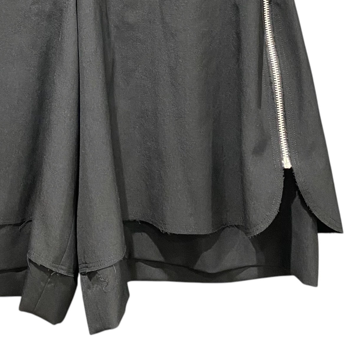 COMME des GARCONS HOMME PLUS ジップウールショートパンツPS-P027 古着・中古-4枚目のアイテム画像