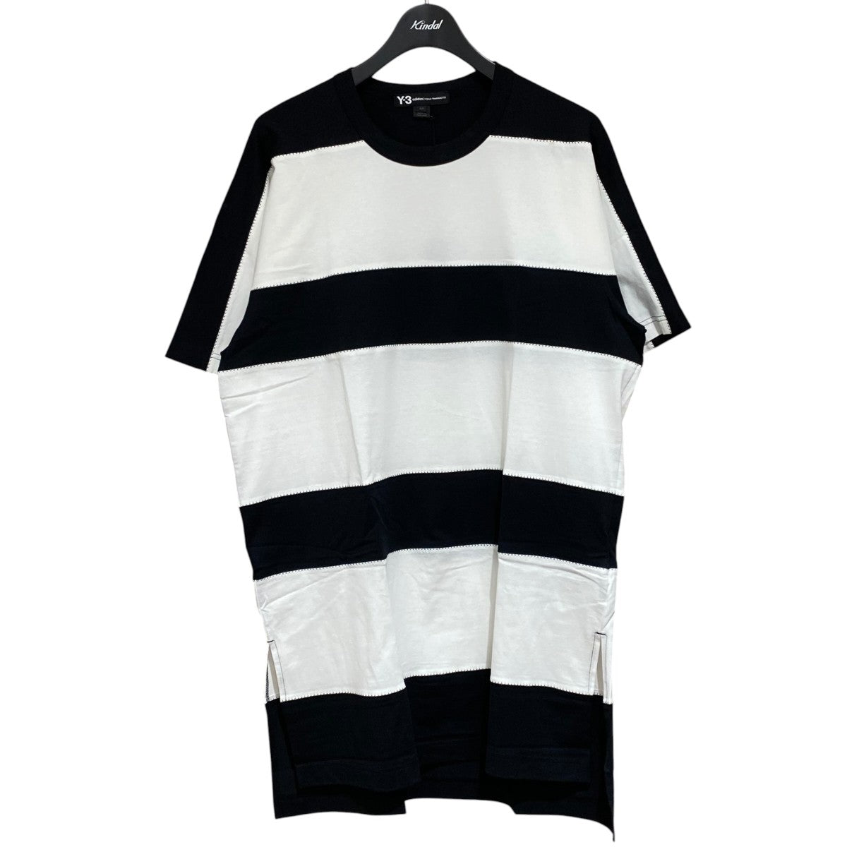 Y-3 ボーダーTシャツCY6886 古着・中古-1枚目のアイテム画像
