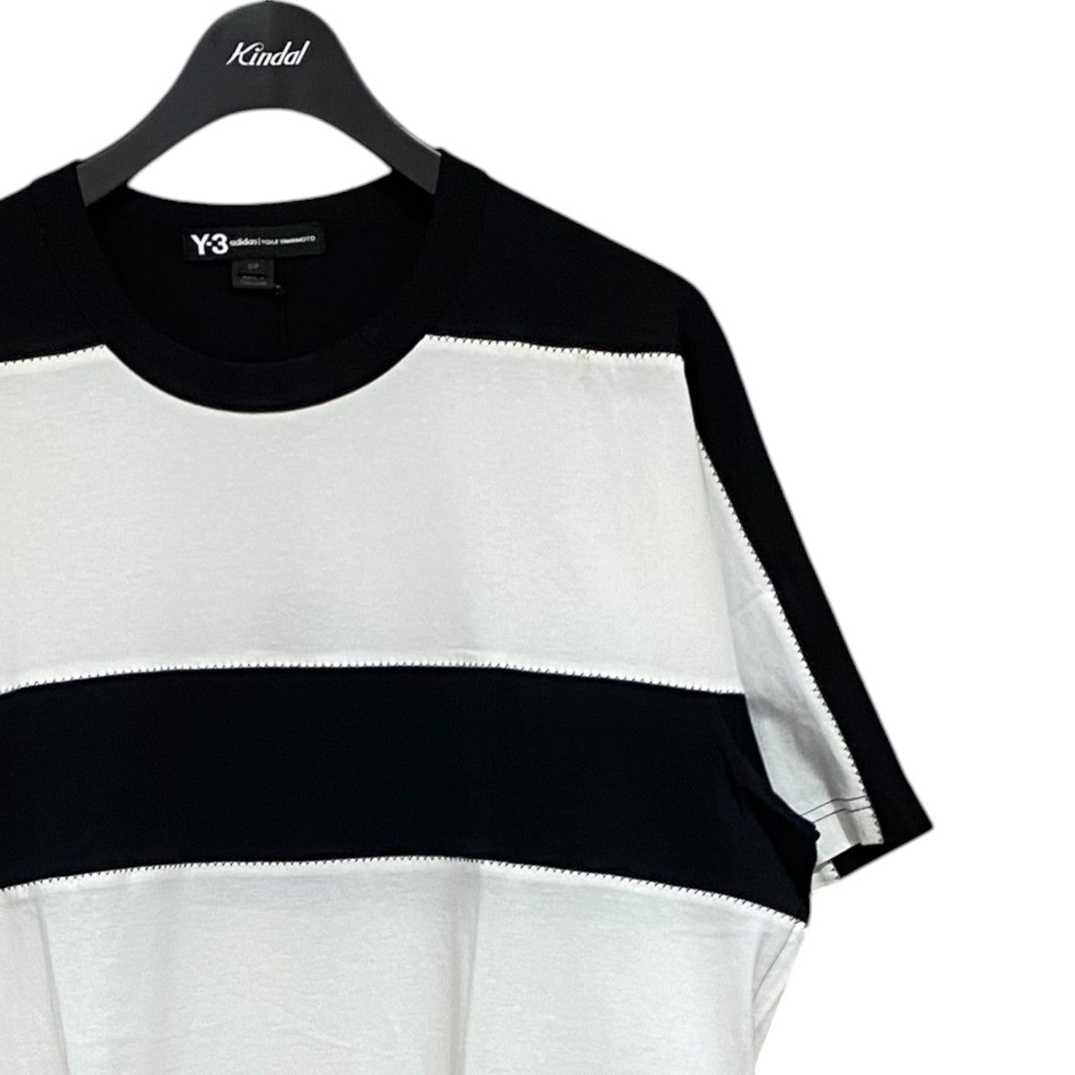 Y-3 ボーダーTシャツCY6886 古着・中古-3枚目のアイテム画像