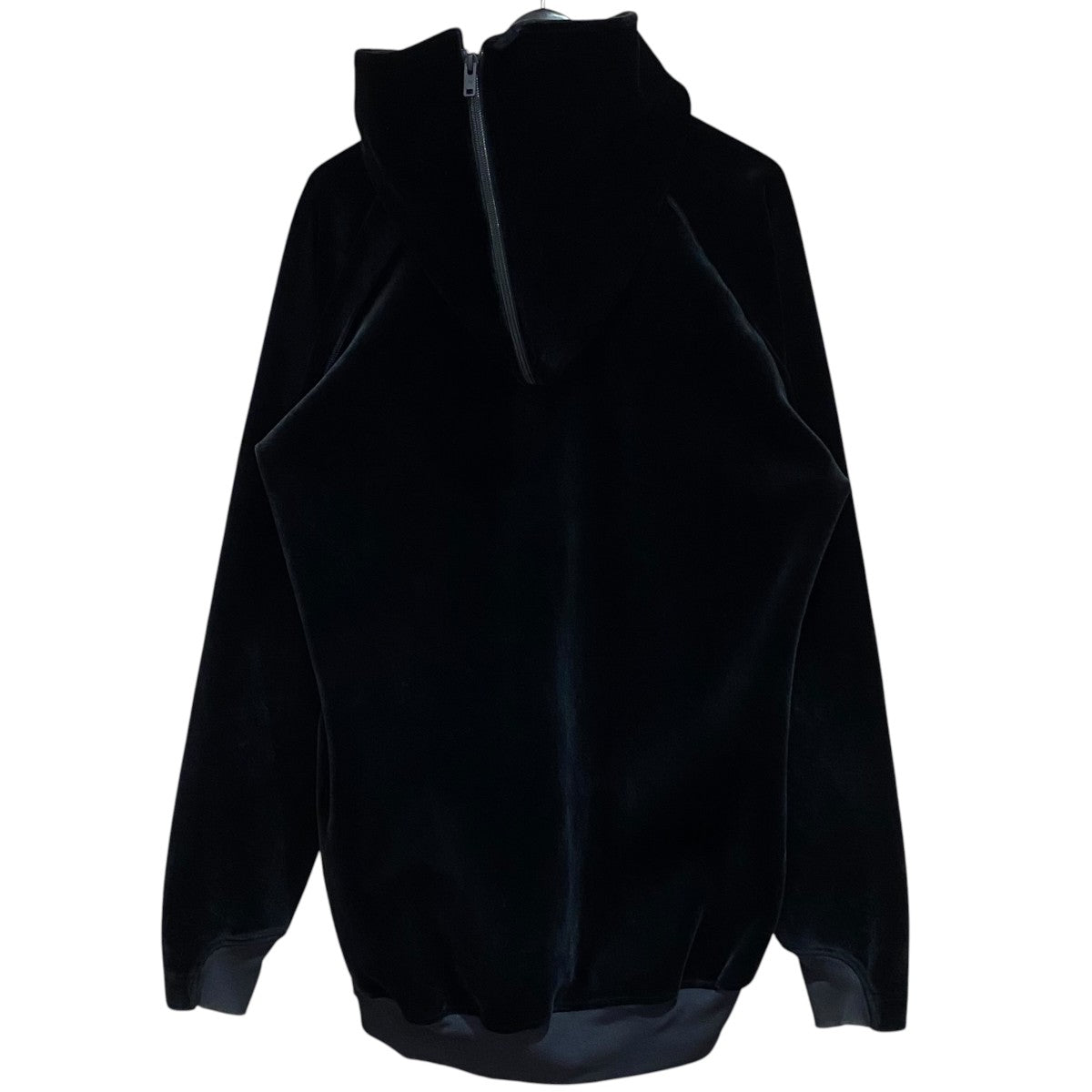 Y-3 オーバーサイズベルベットジップアップパーカー0DY001 古着・中古-2枚目のアイテム画像
