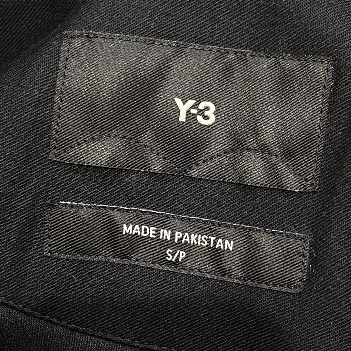 Y-3 オーバーサイズベルベットジップアップパーカー0DY001 古着・中古-6枚目のアイテム画像