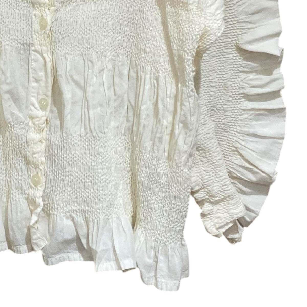 me ISSEY MIYAKE プリーツブラウスMI42FO662 古着・中古-4枚目のアイテム画像