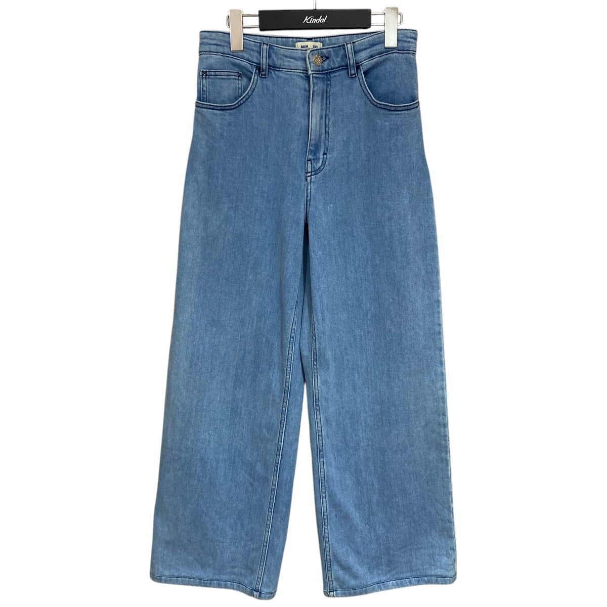 ワイドレグストレッチデニムパンツ23498-24SS-1