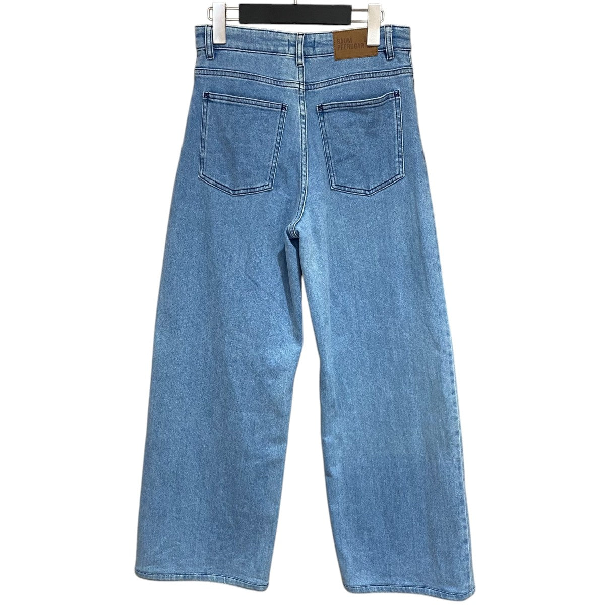 ワイドレグストレッチデニムパンツ23498-24SS-1