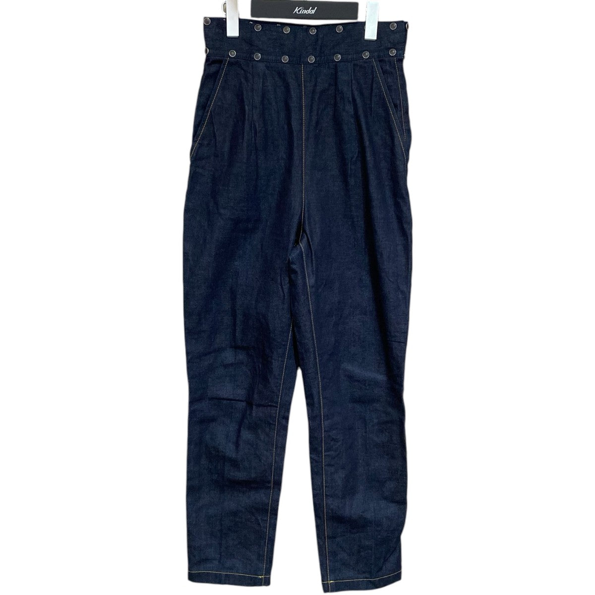TOGA PULLA STUDS HIGH WAISTED DENIM PANTSデニムパンツTP72-FF245 古着・中古-1枚目のアイテム画像
