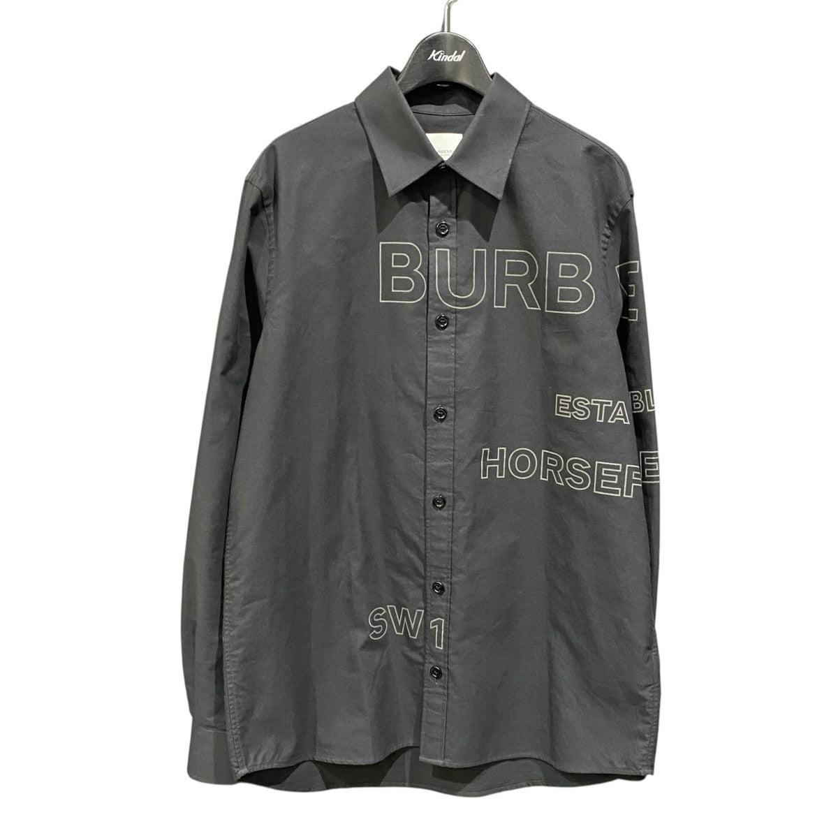 BURBERRY ホースフェリー長袖シャツ8036769 古着・中古-1枚目のアイテム画像
