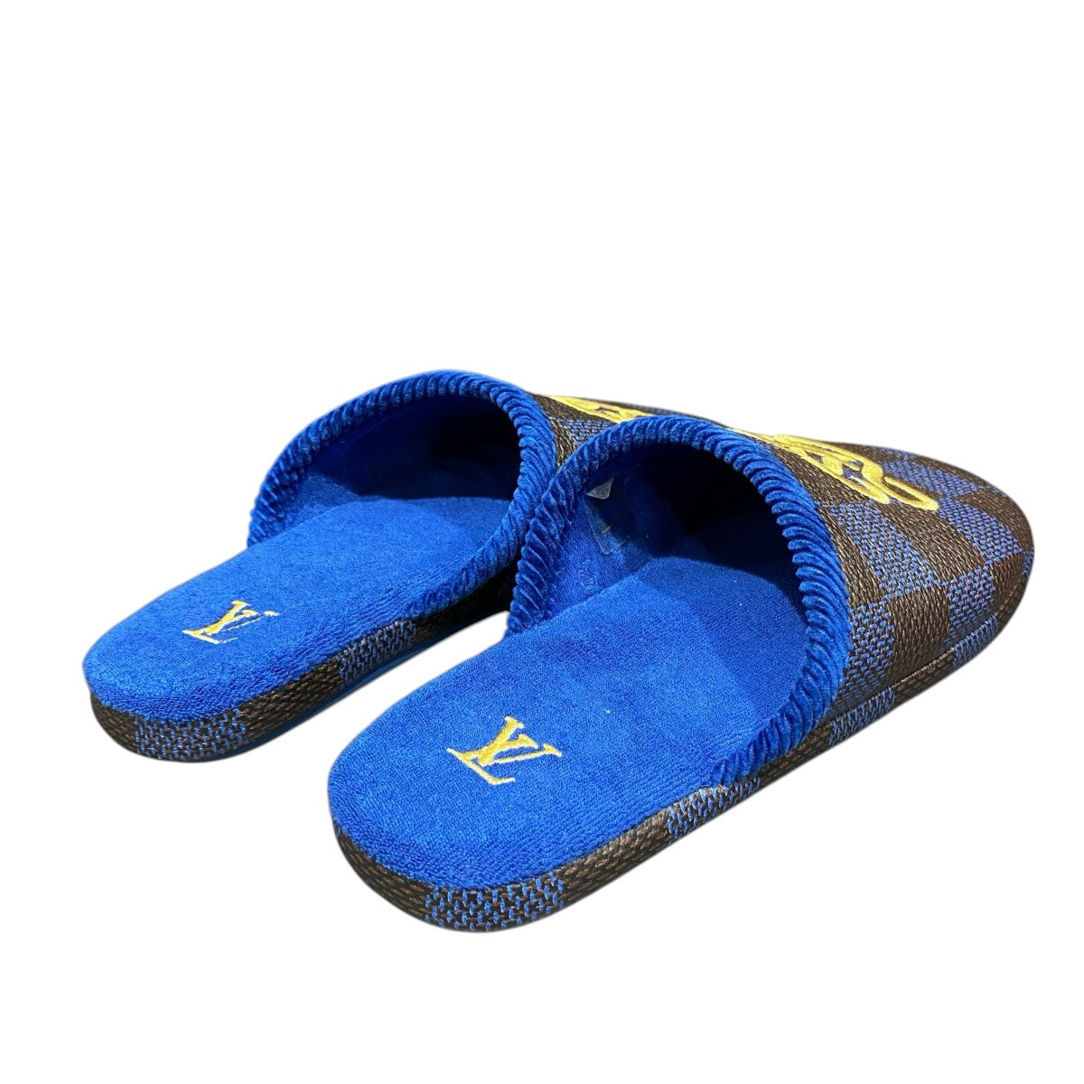 LOUIS VUITTON ダミエ LVパレスライン ミュール 古着・中古-2枚目のアイテム画像