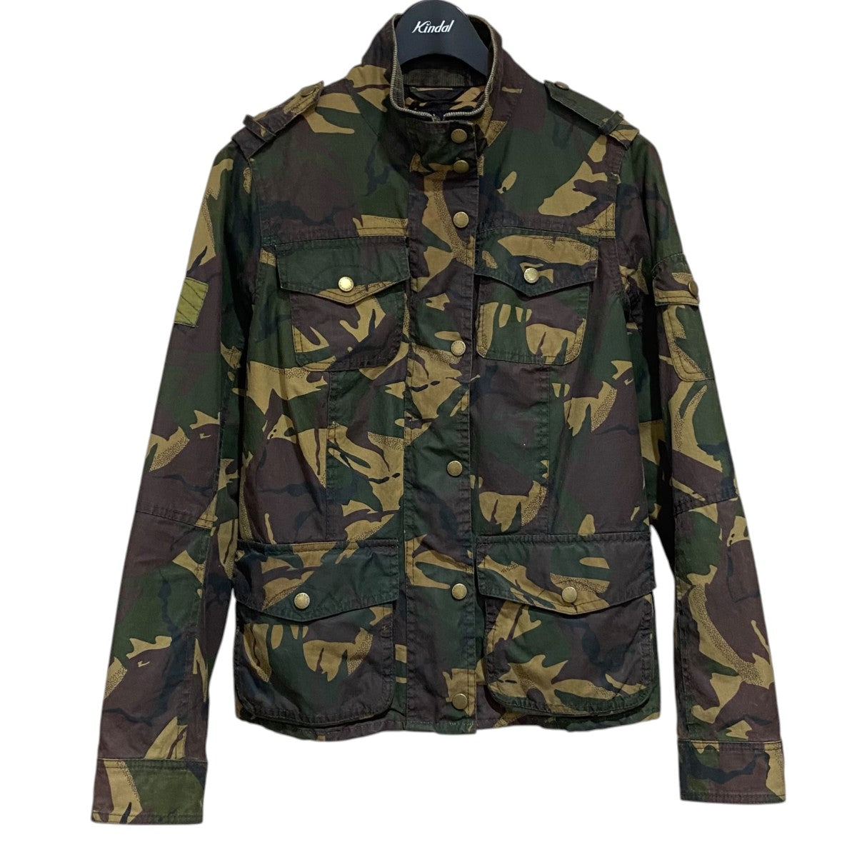 Barbour カモフラValiant Wax Jacket1501016 古着・中古-1枚目のアイテム画像
